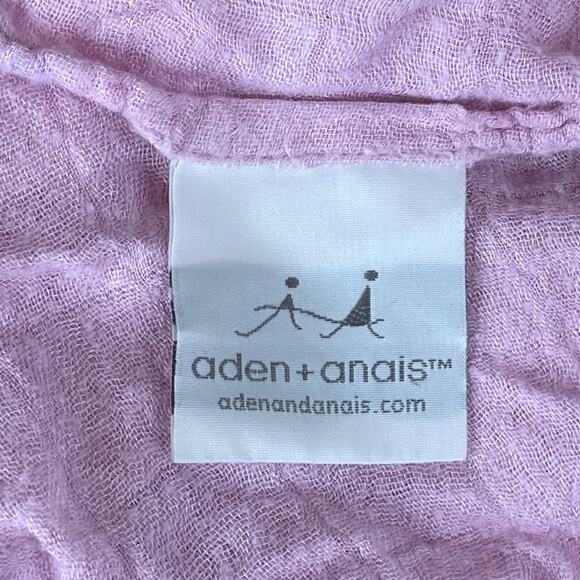 Aden + Anais and Haute Baby Swaddling Blankets Bamboo Lot of 3 Pink Floral - Picture 10 of 13